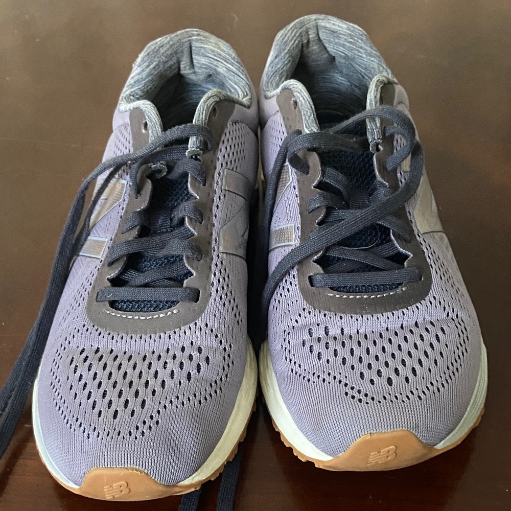 New Balance Women's Purple and Gray Athletic Shoes